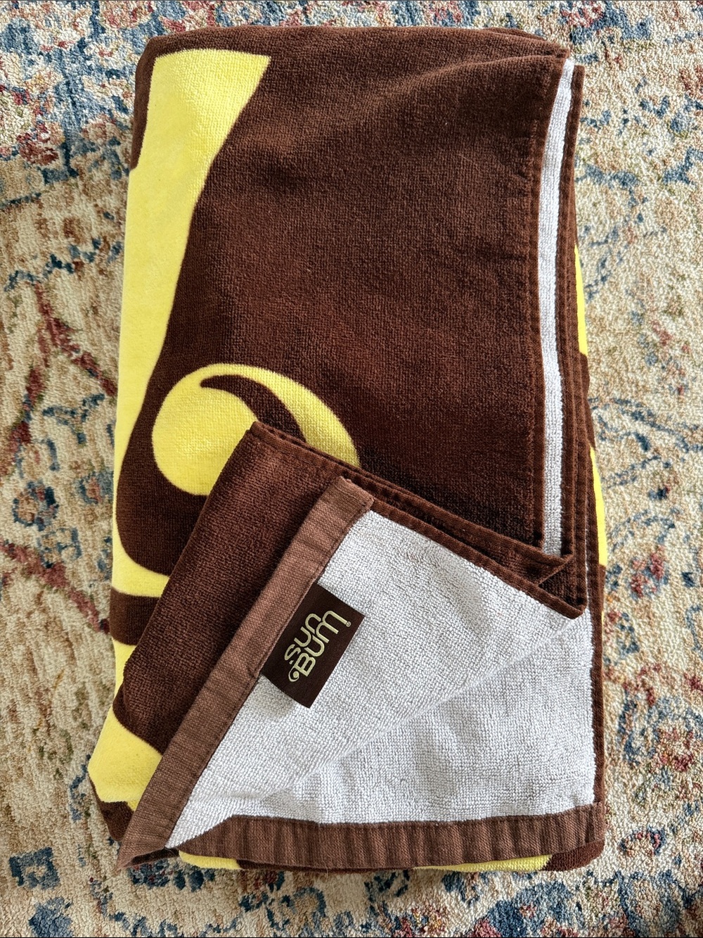 Sun Bun Beach Towel
